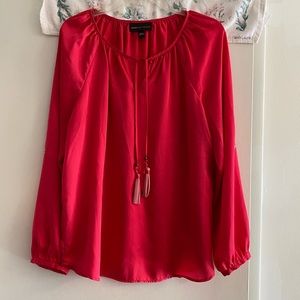 Dana Buckman dark fuchsia pink top. Large.